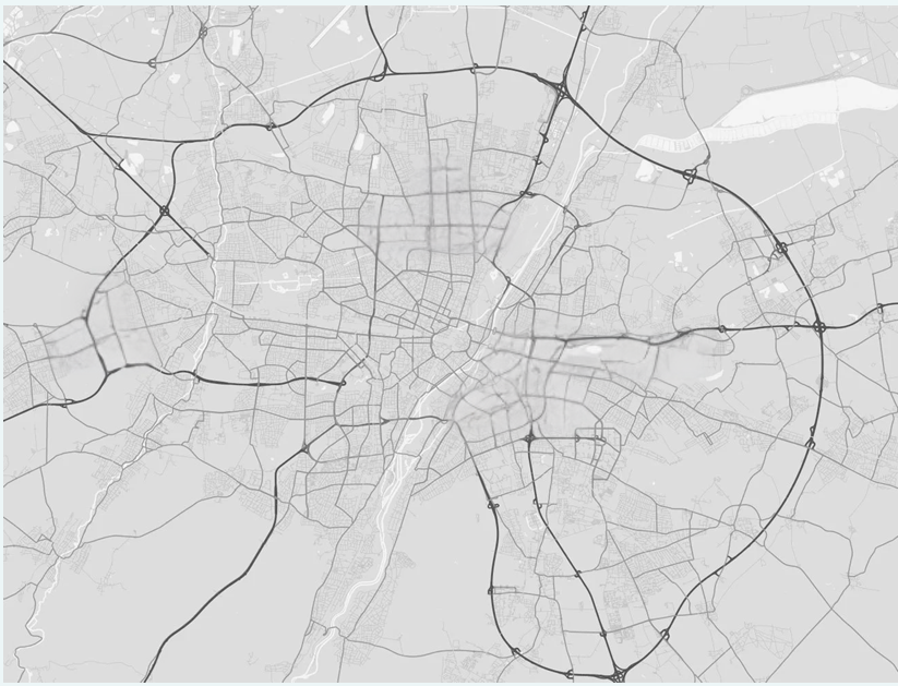 Karte mit Standorten